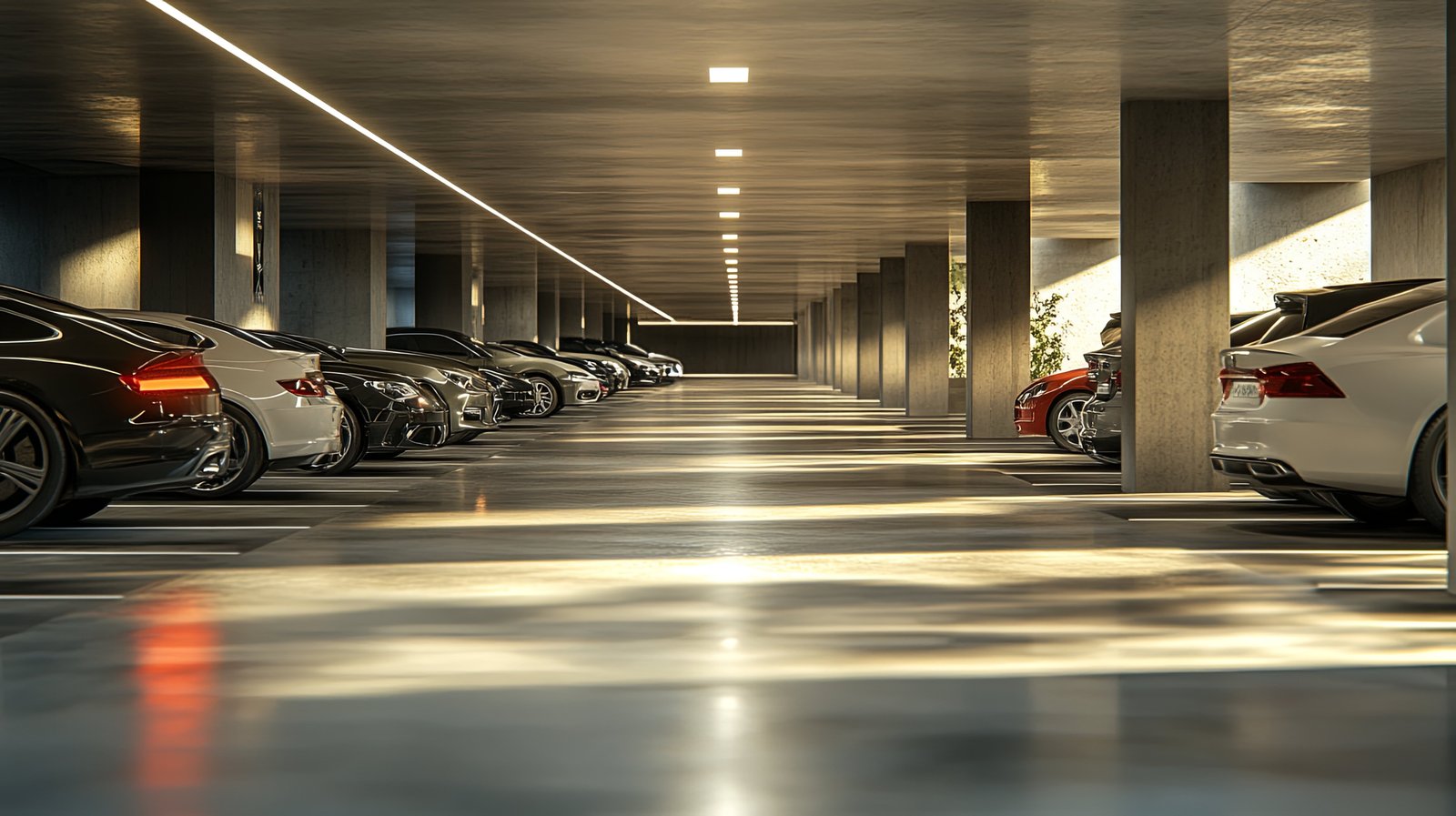 Smart Parking Underground Garage with ANPR and Automated Access